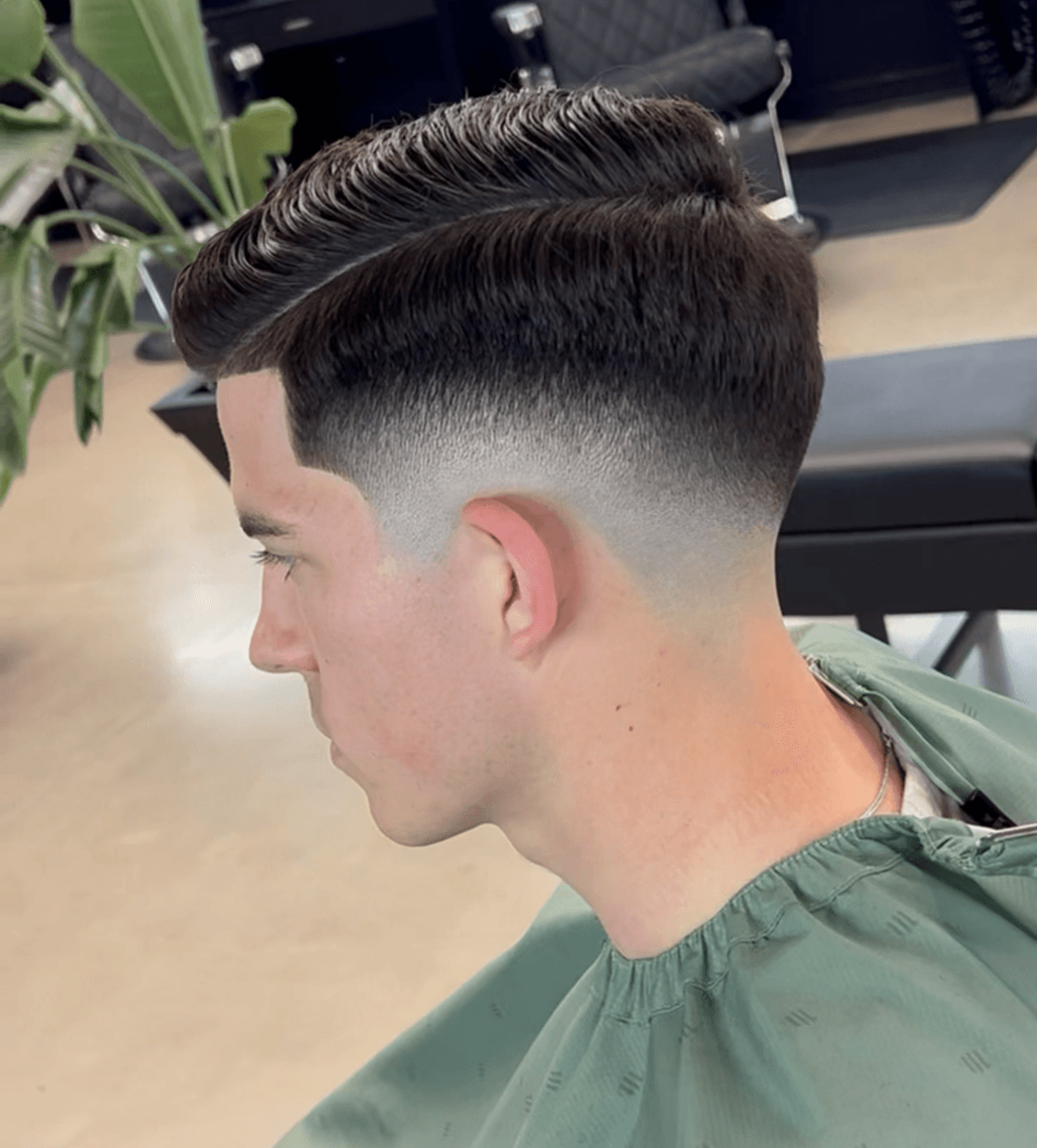 Expert fade haircut by Mike Drop Fades